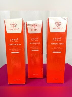 Modelones Remove Plus Nail Cleaning/Soak Off Product Removal/Debonder 3 x 240ml